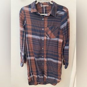 Vanilla Star Plaid dress